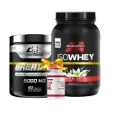 Shredding Offer 1 (Muscletech Iso Whey100% Whey Protein Isolate-28Serv-907KG- Vanilla+ Core Champs Creatine-300G.-60Serv.-Unflavored+Wellness Nutrition-Creatine HCL-30G-30 Serv )