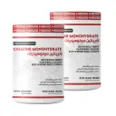 2x Wellness Nutrition Creatine Monohydrate-300G-60Serv.-Unflavored 
